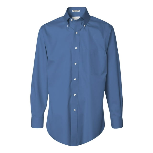Non-Iron Pinpoint Oxford Shirt, 3XL, Danish French Blue