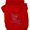 Red, variant on Mirage Pet Products Louisiana Rhinestone Hoodie