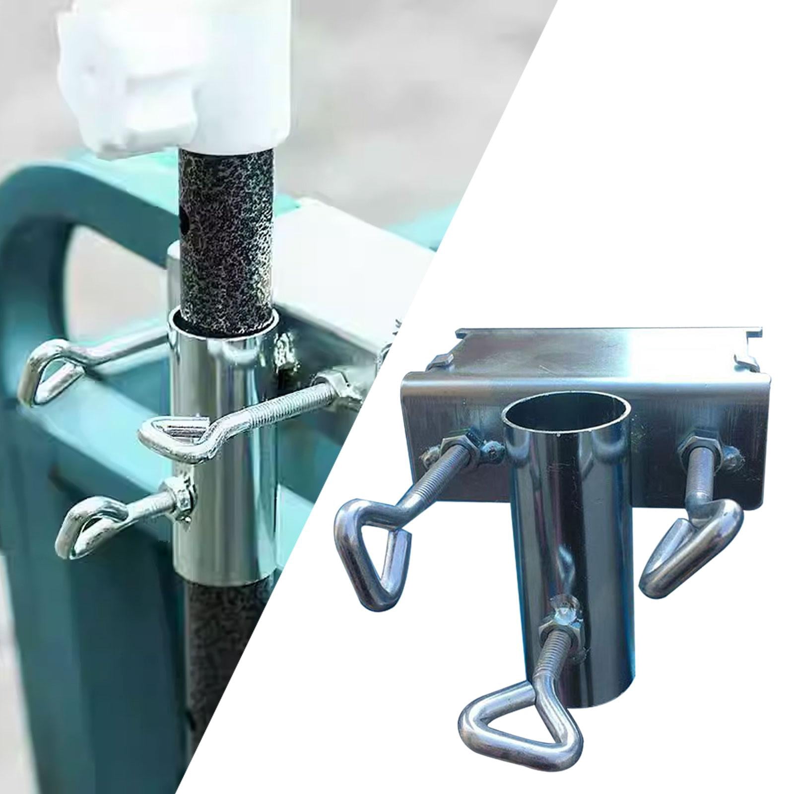 Bothyi Patio Umbrella Clamp Bench Deck Umbrella Stand for Bleachers Yard Beach
