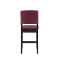 thumbnail image 2 of Tabouret de comptoir rouge Benson, 2 of 8