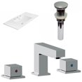 thumbnail image 1 of American Imaginations 35.5-in. W 3H8-in. Ceramic Top Set In White Color - Overflow Drain Incl. AI-32765, 1 of 9