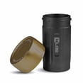 thumbnail image 1 of Corloq EDC120 Rugged Compact Waterproof Storage Tactical Belt Molle Pouch Accessory, High Strength Zytel, Blk Body, Tan Cap, 1 of 7