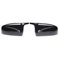 thumbnail image 4 of ALLTIMES Rear View Mirror Covers Cap Cover for BMW X5 X6 E70 E71 2007-2013, Glossy Black Durable ABS Plastic, Direct Replacement, 4 of 6