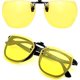 thumbnail image 1 of lunettes Conduite De Nuit Polarises, Surlunettes Verres Jaunes, Anti-eblouissement Et Ultra Lger, Surlunettes Verres Jaunes, Homme, Femme, 1 of 5