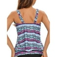 thumbnail image 3 of BIKINX Tankini Top Swimsuit Tops for Women Modest Tummy Control Swim Tops Plus Size Bathing Suit Top S-XXXL No Bottom, 3 of 4