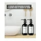 thumbnail image 3 of Dispensador Xtellar De Jabon 2 Kit Vidrio Baño Accesorios Liquido Color Negro, 3 of 5