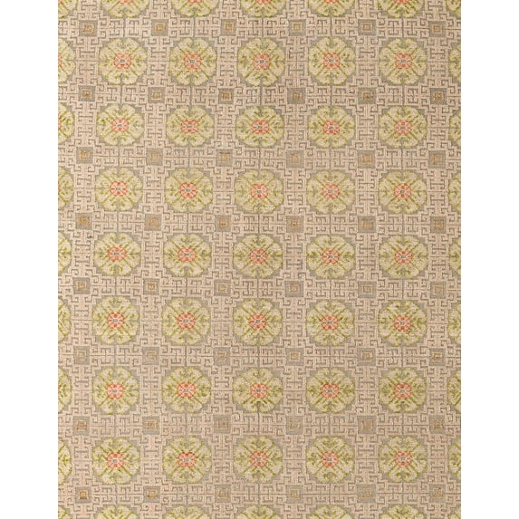 Ahgly Company Indoor Rectangle Abstract Orange Brown Abstract Area Rugs, 2' x 5'