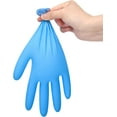 thumbnail image 6 of TitanFlex Heavy-Duty Blue Disposable Nitrile Gloves, Small, Case of 1000, 6-mil, Fully Textured, Powder-Free, Latex-Free, 6 of 10