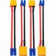 thumbnail image 1 of HAYAN 2Pairs ShareGoo EC2 to XT60 Plug Male Female Adapter with 10CM 16AWG Cable Wire for RC FPV Drone Car Lipo NiMH Battery Charger ESC, 1 of 1
