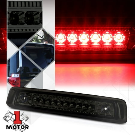 Chrome Housing Smoke Rear Led Third 3rd Brake Light For 06 10 Jeep Chrome Housing Smoke Rear Led Third 3rd Brake Light For 06 10 Jeep Commander 07 08 09