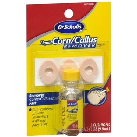 Dr. Scholl's Corn/Callus Remover Liquid 0.33 oz (Pack of