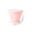 Pink, variant on Guodhu 200ml Silicone Water Cup Portable Folding Water Cup For Travel Camping Outdoor,Collapsible Cup With Dustproof Cover And Hanging Rope,Heat Resistant Silicone Mug For Hot And Cold Drinks(Blue)