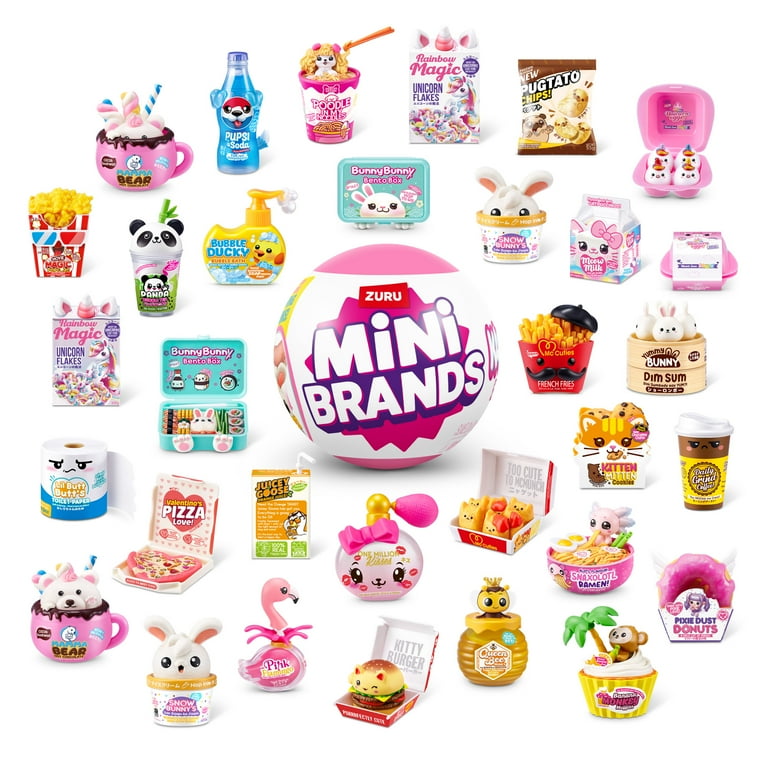 Amazon.com: 5 Surprise Mini Brands Collector's Kit by ZURU