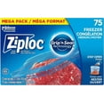 thumbnail image 2 of WWS-Medium Food Storage Freezer Bags, Grip 'n Seal Technology for Easier Grip, Open and Close, 75 Count & Snack and Sandwich Bags for On-The-Go Freshness, Grip 'n Seal Technology, 2 of 4