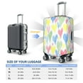 thumbnail image 6 of Daiia Hand Drawn Colored Hearts Luggage Cover, Thickened Washable Travel Luggage Covers, Elastic Unique Baggage Covers for 18-20 inch Luggage-X-Large, 6 of 9