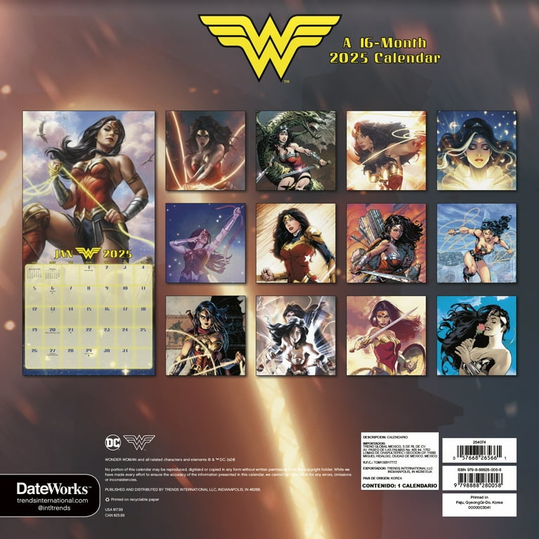 Trends International 2025 DC Comics Wonder Woman Wall
