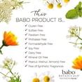 thumbnail image 5 of Babo Botanicals Babo Botanicals Moisturizing Baby Shampoo and Wash, Oatmilk Calendula, 2-Count , 16 oz., 5 of 7