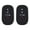 Black, variant on Autobase Silicone Key Fob Cover for 2022 2023 2024 2025 Honda Civic Accord HR-V CR-V Pilot Sport SI EX EX-L Touring | Car Accessory | Key Protection Case - 2 Pcs (Black)