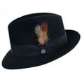thumbnail image 3 of Stetson Saxon Fur Felt Fedora-Midnight-7, 3 of 7