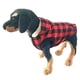 thumbnail image 5 of Ropa con capucha para mascotas Otoño e Invierno ropa para perros de tartán sombrero extraíble suéter para mascotas, 5 of 5