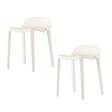 Lagoon Joyous Resin Stackable Short Stool Set of 2