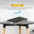 thumbnail image 4 of 2.4g WIFI Clear Sound Projector With Battery Micro Projector Classroom Office Outdoor For Home, 4 of 8