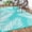 Aquablue & White, variant on 6' x 9' Outdoor Rug, Reversible Plastic Straw Patio Mat for Large RV Camping, Backyard, Deck & Porch, Waterproof & Fade-Resistant Extra Large Area Rug for Outdoor Living