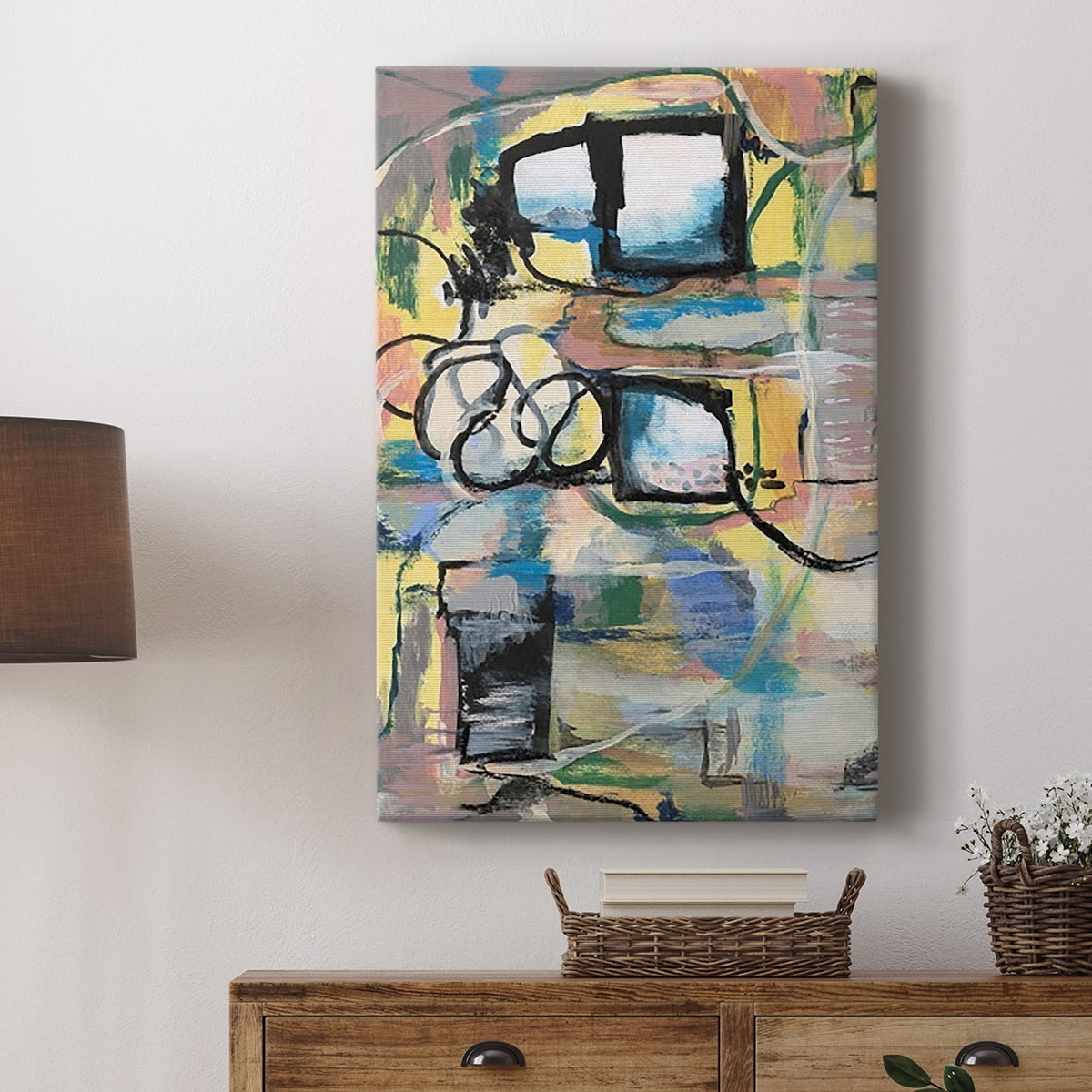 Memory Screen I Premium Gallery Wrapped Canvas - Ready to Hang