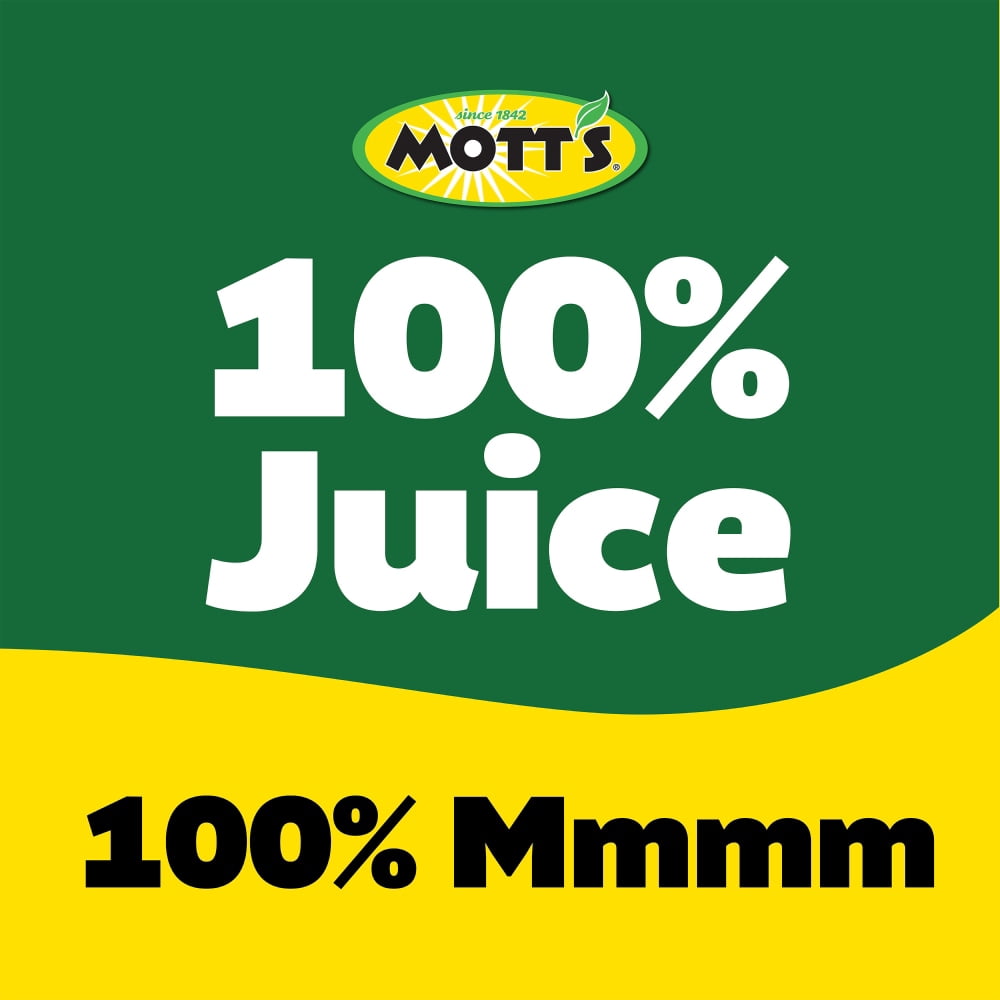 Motts 100% Apple White Grape Juice 6 CT / 8 fl oz - 2 Box