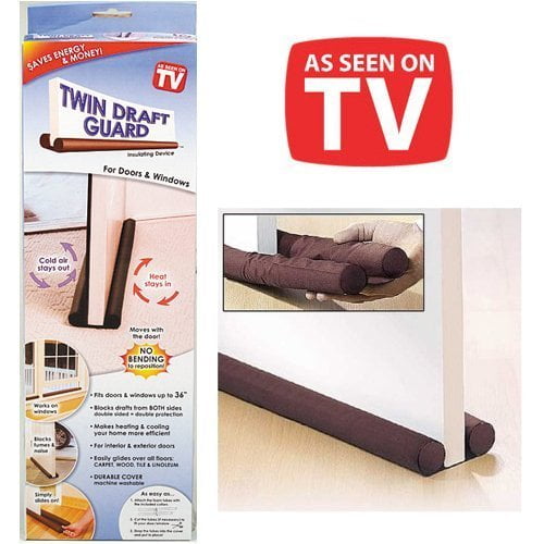 Twin Draft Guard Energy Saving Under Door Draft Stopper