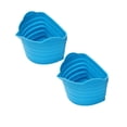 thumbnail image 1 of Oleegame 2PC Tin Foil Roll Slow Cooker Silicone Separator Slow Cooker Silicone Inner Liner Slow Cooker Split Inner Liner, 1 of 9