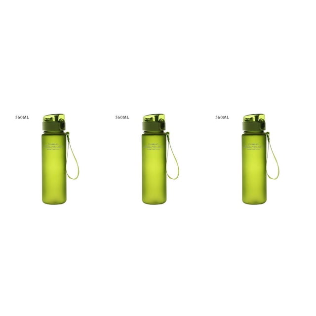 Bearachild Botella de agua de plástico para deportes portátiles, organizador de cajas de pastillas diarias, botellas para beber, vaso a prueba de fugas Type3 NO3 Bearachild CBP077776