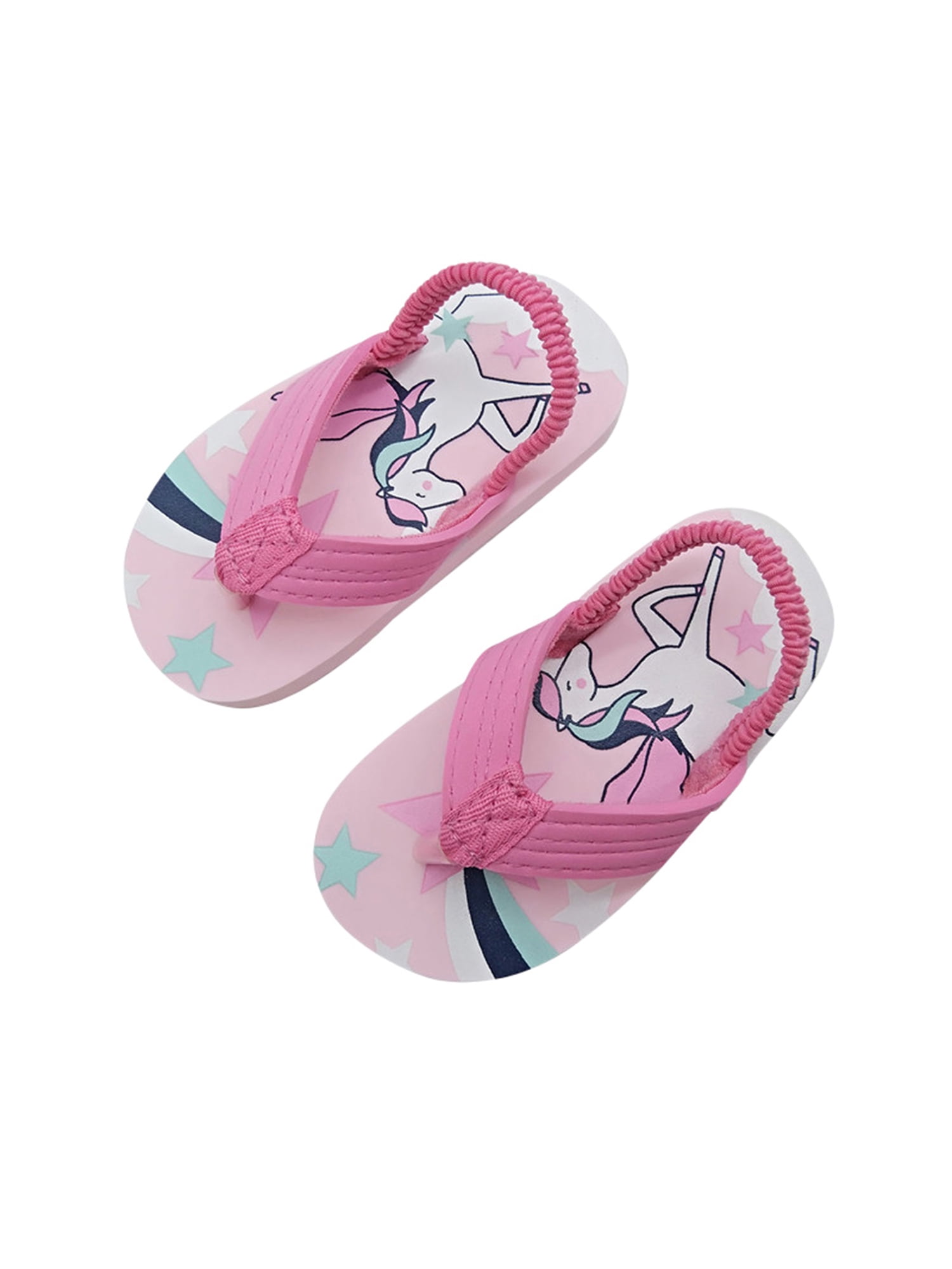 NEW Boy Toddler 18-24 mo*5/6* or *11/12* OP Flip Flops Sandals Swim Shoes SKULLS 