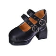 thumbnail image 2 of MERIGLARE Chaussures de Poupée Échelle 1/4 Accessoires de Poupée Robustes Habillage de Poupée Rétro Mini Noir, 2 of 9