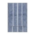 thumbnail image 2 of Better Homes & Gardens Atlas Stripe 2 Piece Bath Rug Set, Blue Silver, 17" x 24" & 20" x 30", 2 of 9