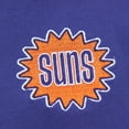 thumbnail image 4 of Men's Mitchell & Ness Purple Phoenix Suns Hardwood Classics Team OG 2.0 Premium Vintage Logo T-Shirt, 4 of 6