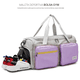 thumbnail image 3 of Bolso Deportivo Moderno De Viaje Malubero Violeta 40 L, 3 of 3