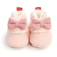 thumbnail image 3 of AVAIL Newborn Baby Boy Girl Soft Fleece Booties Infant Slippers Toddler First Walkers Autumn Winter Ankle Crib Shoes, 3 of 6