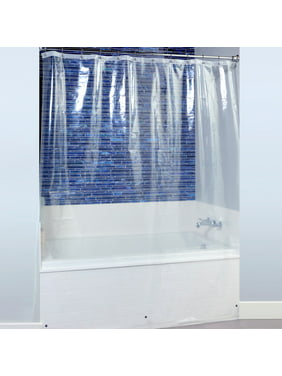 SlipX Solutions Clear PEVA Shower Liners, 84