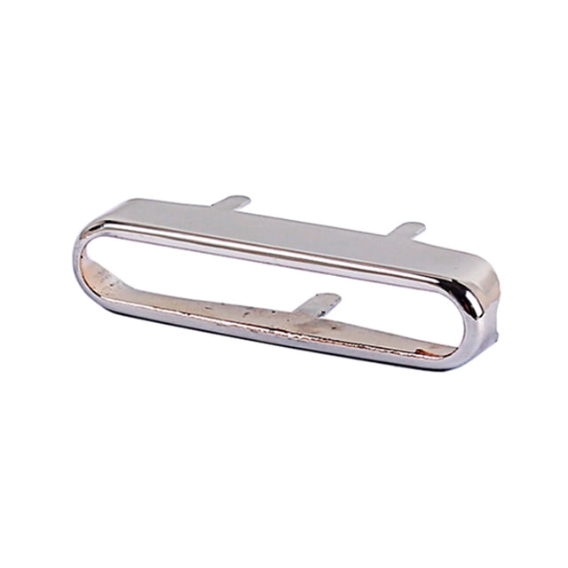 Greeniant Cubierta de pastilla de bajo Protector de niquelado Tapa de pastilla de sonido Accesorios para instrumentos musicales