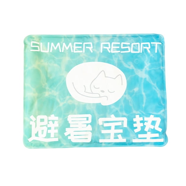 Estera refrescante para perros, manta refrescante para gatos, cómodo cojín para dormir para cachorros, almohadilla refrescante para perros, cama para 50cmx60cm