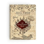Paper House Productions Harry Potter Marauder's Map Softcover Journal Lined Notebook, Multi