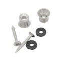 thumbnail image 4 of LeeQinersw Electric Guitar Strap Buttons Replace Straplock Buttons Accessories End Pins Silver, 4 of 8