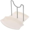 thumbnail image 1 of Lid Holder And Spoon Holder, 2 In 1 Prevents Splattering | Easy To Clean White Countertop Shelf Pot Pan Lid Cover Without Perfecting White, 1 of 5