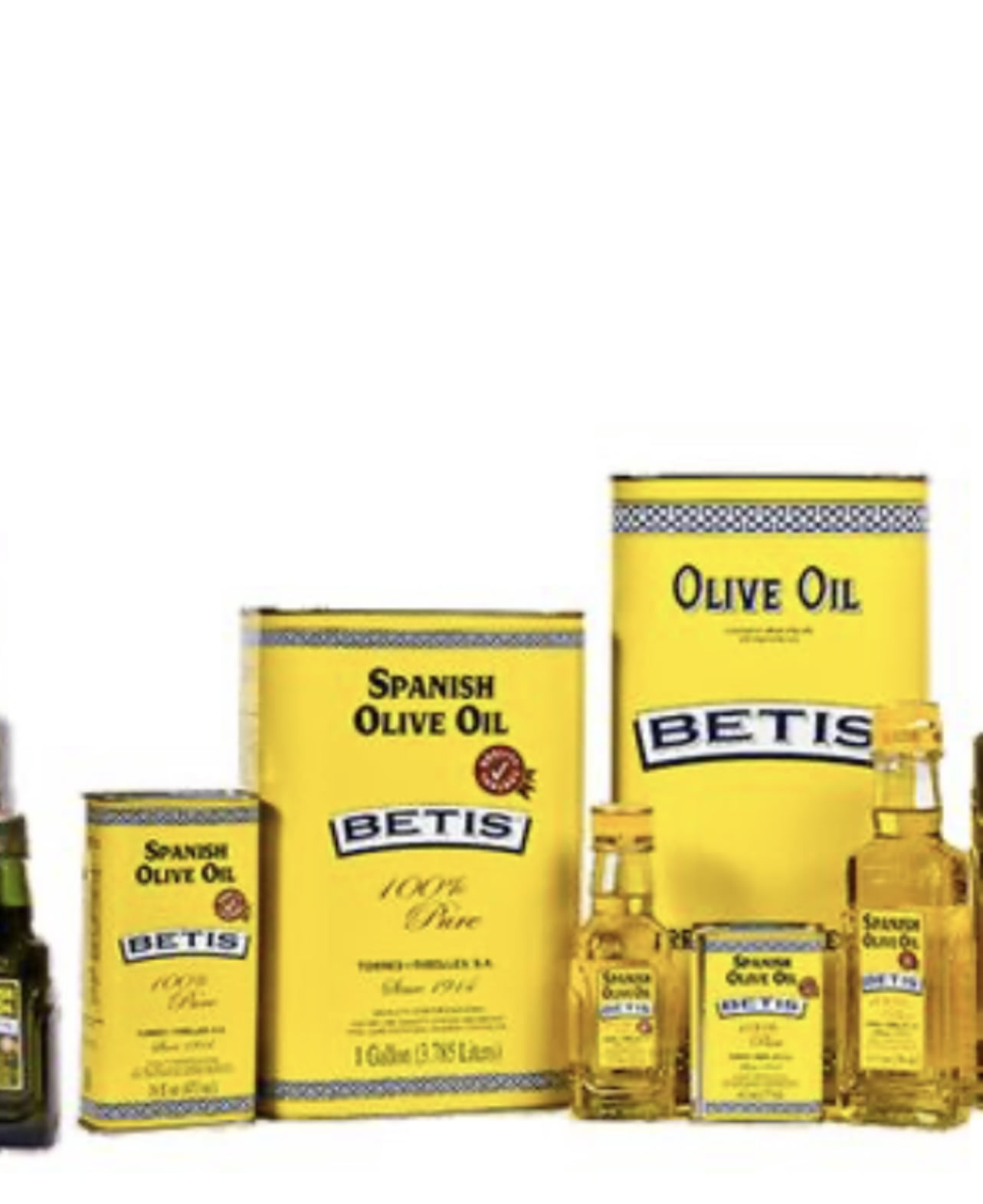 Betis Torres Y Ribelles 100% Pure Spanish Olive Oil Tin Can 24oz Gluten Free