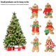 thumbnail image 5 of 12 Uds. De adornos para árbol de Navidad de hombre de jengibre, herramientas de decoración para sala de estar de PVC, Festival, fiesta de año Kits de decoración para fiestas L juego de 12 A Naiovety HA001111-01, 5 of 6