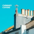 thumbnail image 4 of Chimney Flue Cap Cover Fireplace Exhaust Cap Flue Roof Cap Round Chimney Cap Chimney Covers Outside Cap Chimney Rainproof Cover, 4 of 8