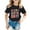 Black, variant on Girls t shirts & graphic tees Girls Fashion Casual Graphic Tee Short Sleeve Round Neck Blend T-Shirt top for Everyday Wear Purple 1-2 Years
