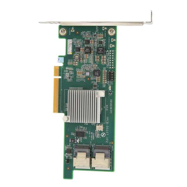 Carte Matrice PCIe E X8, Carte Matrice de Disque de Données 6G 2 Mini Interfaces pour Appareils de Stockage pour Bases de Données
