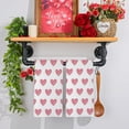 thumbnail image 3 of Valentines Day Kitchen Towels Set of 2, 18x26 Inch Valentines Day Dish Towels Sweet Heart Valentines Day Decor Hand Towels Seasonal Decorations for Home Drying Dishcloth, 3 of 6